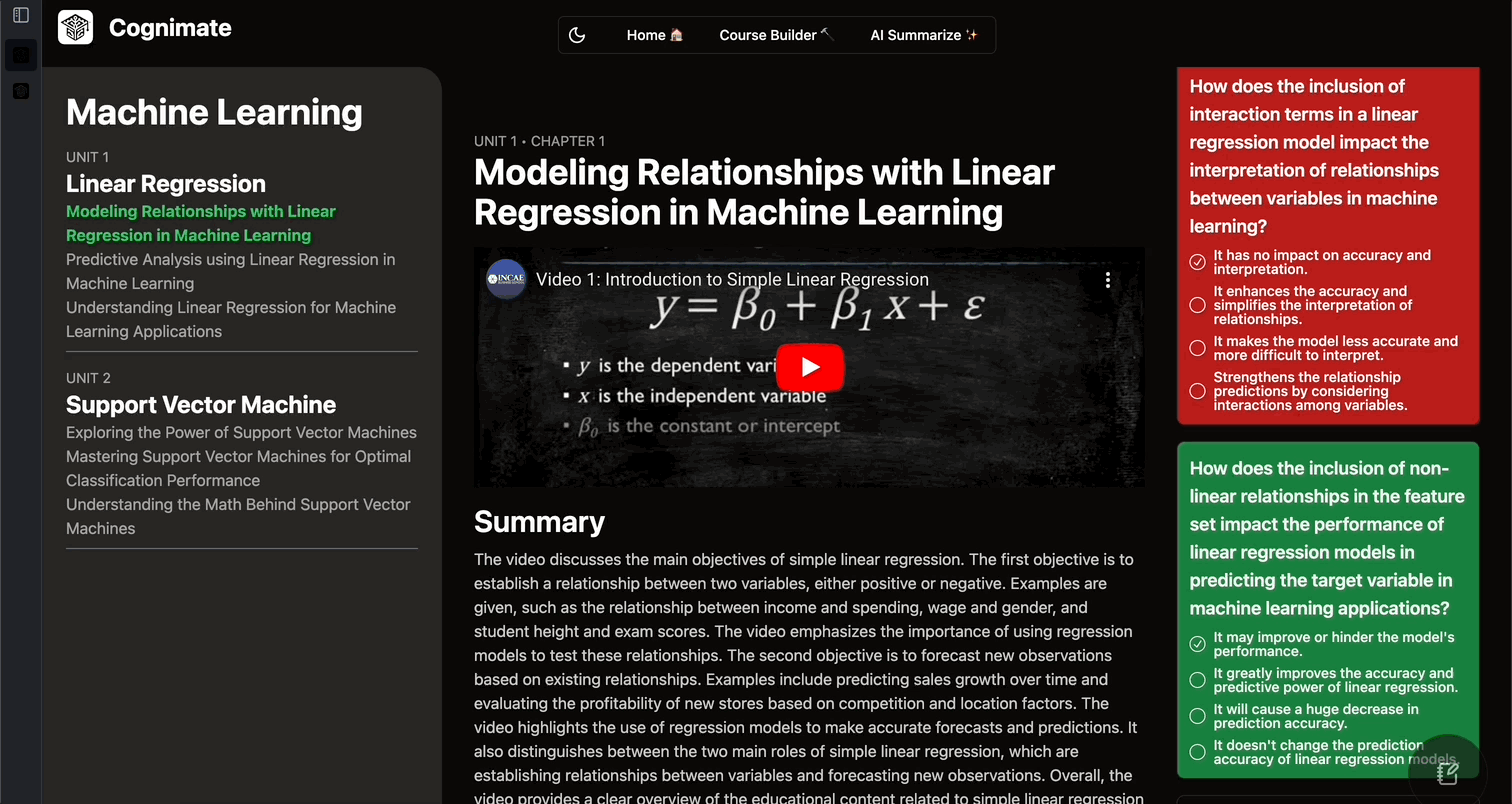Cognimate - First Runner-up of SCSE TechFest 2024